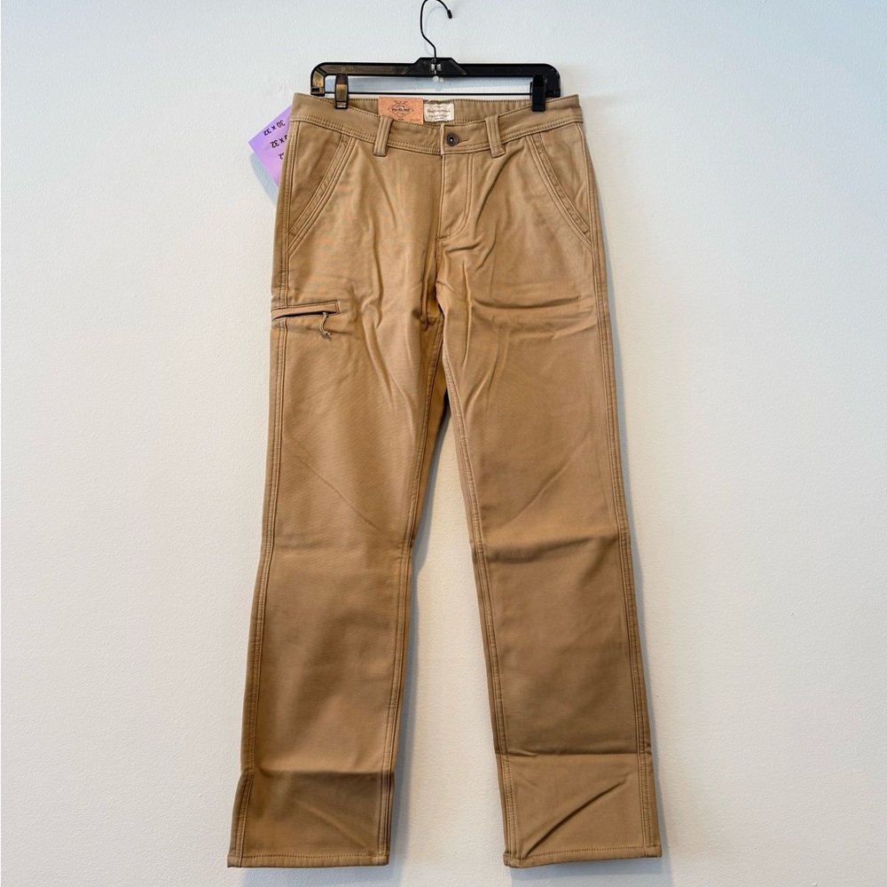 Weatherproof Vintage Men's Bonded Fleece
Lined  Canvas Pant - Picture 11 of 14